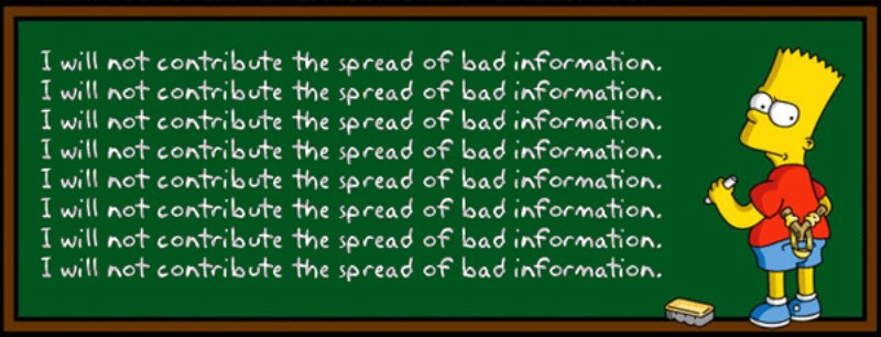 bad information’s influence