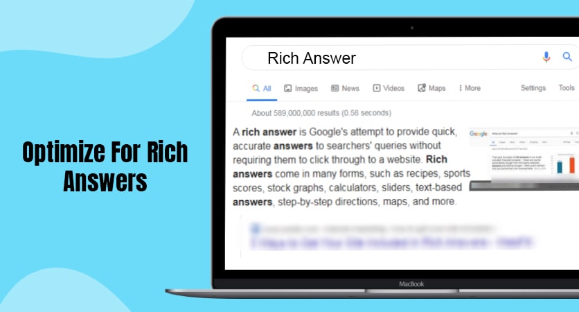 Optimize for Rich Answers